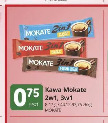 Kawa Mokate 3w1 promocja w Marketvita