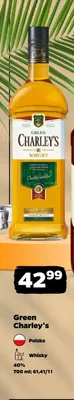 Whisky Green Charley's promocja w Netto