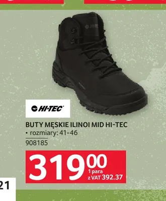 Buty męskie Ilinoi Mid Hi-Tec promocja w Selgros