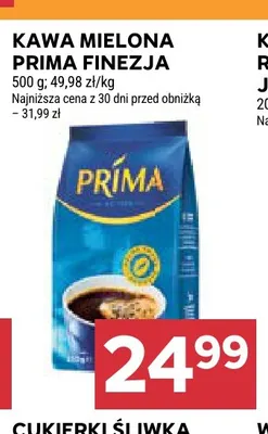 Kawa mielona Prima Finezja promocja w Stokrotka