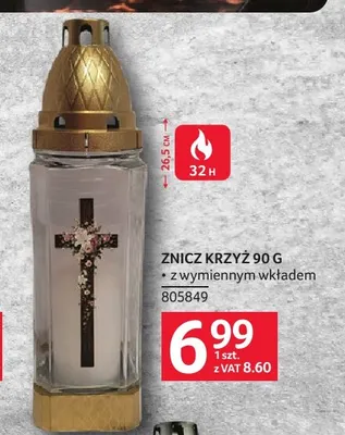 Znicz Krzyż promocja w Selgros