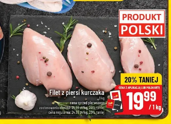 Filet z piersi kurczaka promocja w POLOmarket