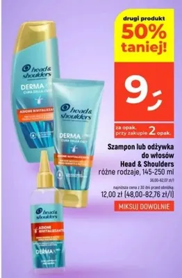Szampon lub odżywka do włosów różne rodzaje promocja w Dealz