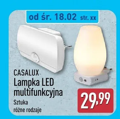 Lampka LED multifunkcyjna Casalux promocja w Aldi
