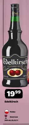 Wino czerwone Edelkirsch promocja w Netto