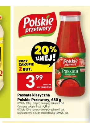 Passata klasyczna Polskie Przetwory promocja w Twój Market