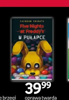 Książka Five Nights at Freddy's W pułapce promocja w Empik