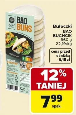 Bułeczki Bao Buchcik promocja w Carrefour