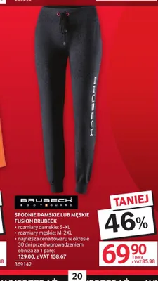 Spodnie damskie Fusion Brubeck promocja w Selgros