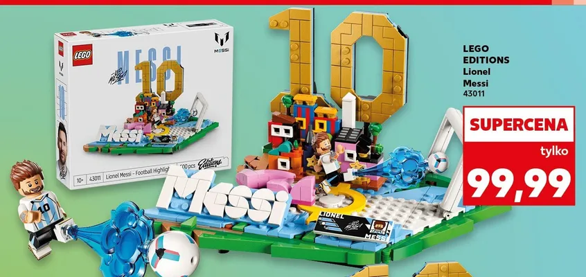 Klocki LEGO EDITIONS Lionel Messi 43011 promocja w Kaufland
