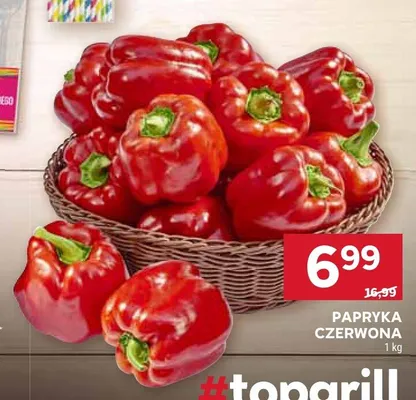 Papryka czerwona promocja w Stokrotka