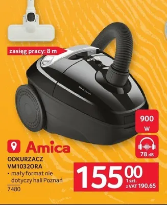 Odkurzacz Amica promocja w Selgros