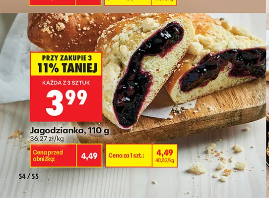 Jagodzianka promocja w Biedronka