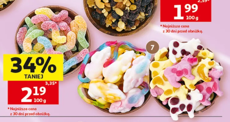 Żelki Trolli promocja w Auchan
