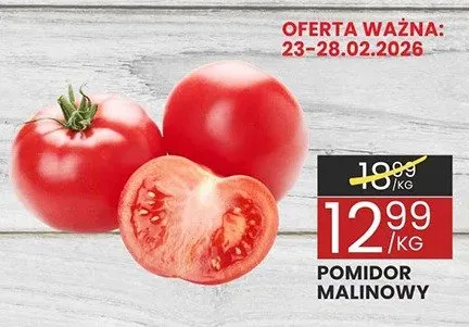 Pomidor malinowy promocja w Wafelek