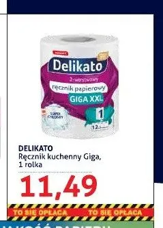 Ręcznik kuchenny Delikato Giga promocja w Blue Stop
