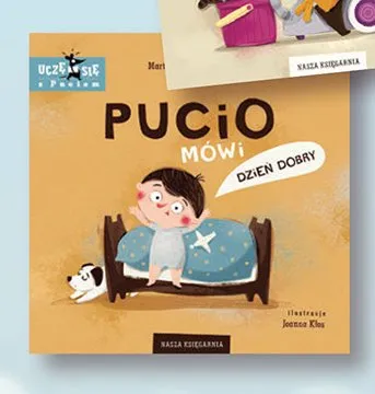Książka Pucio mówi dzień dobry promocja w Biedronka