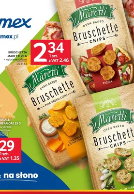 Bruschetta Maretti Cheddar & Sour Cream promocja w Selgros