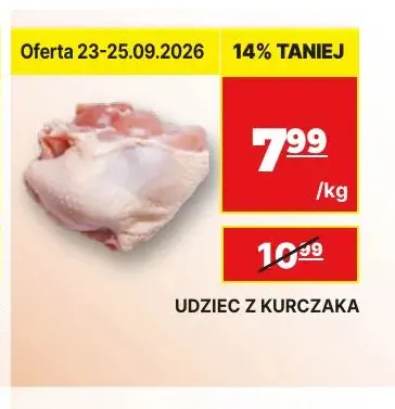 Udziec z kurczaka promocja w API Market