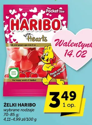 Żelki Haribo wybrane rodzaje promocja w ABC
