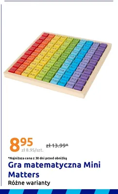 Gra matematyczna Mini Matters promocja w Action