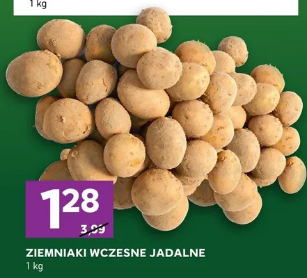 Ziemniaki wczesne jadalne promocja w Stokrotka