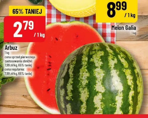 Arbuz promocja w POLOmarket