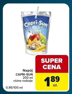Napój Capri-Sun promocja w Globi