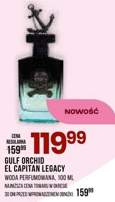 Woda perfumowana El Capitan Legacy promocja w Drogerie Natura