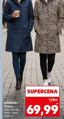 Płaszcz różne wzory i kolory promocja w Kaufland