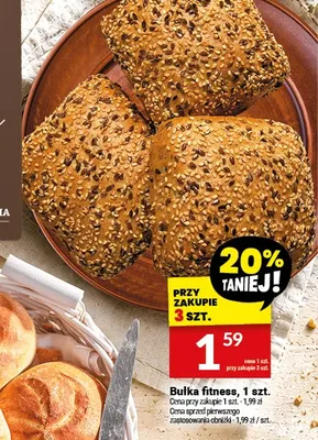 Bułka fitness Białecki promocja w Twój Market