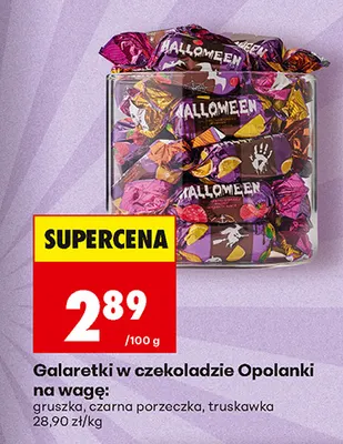 Galaretki w czekoladzie Opolanki gruszka na wagę promocja w Biedronka