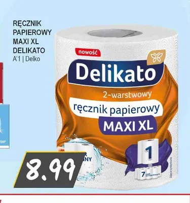 Ręcznik papierowy Delikato Maxi XL promocja w Słoneczko