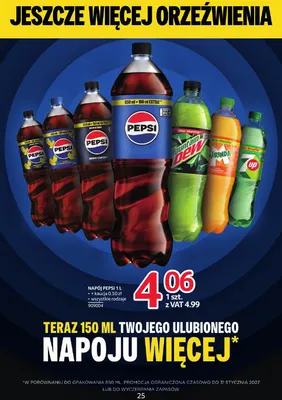 Napój gazowany Pepsi promocja w Selgros