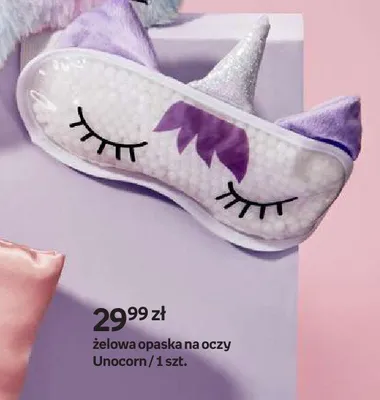 Żelowa opaska na oczy Unocorn Cotella promocja w Empik