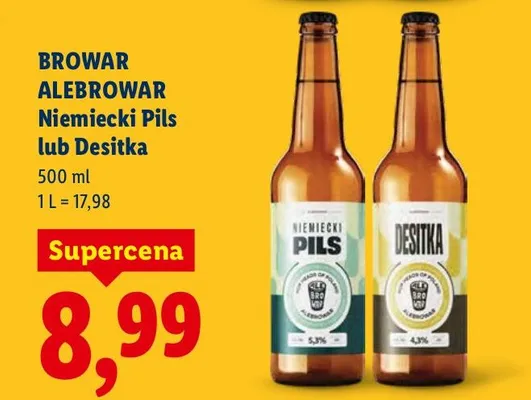 Piwo promocja w Lidl