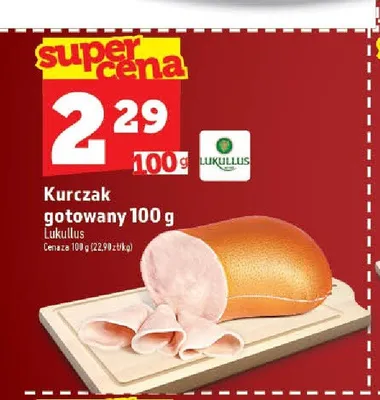 Kurczak gotowany Lukullus promocja w TOPAZ
