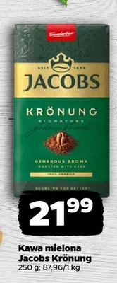 Kawa mielona Krönung promocja w Netto
