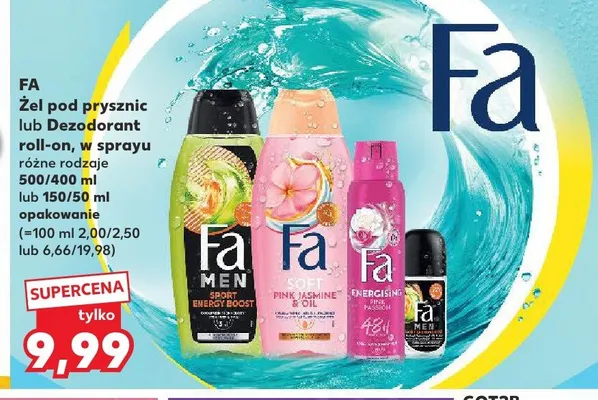 Kosmetyki Fa promocja w Kaufland