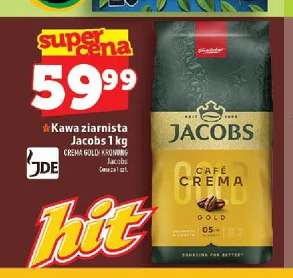 Kawa ziarnista Jacobs promocja w TOPAZ