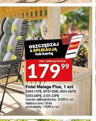 Fotel Malaga Plus promocja w Twój Market