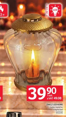 Znicz LED Kobe ciepła biel promocja w Selgros