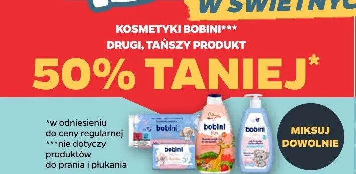 Kosmetyki Bobini promocja w Netto
