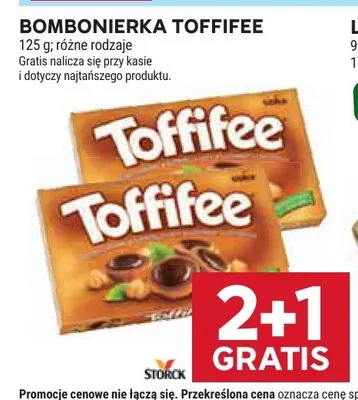 Bombonierka Toffifee promocja w Stokrotka