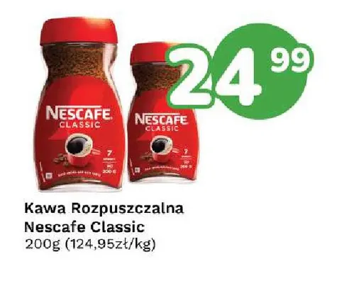 Kawa rozpuszczalna Nescafé Classic promocja w Limonka