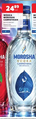 Wódka Morosha Carpathian promocja w Stokrotka