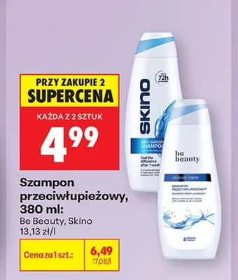 Szampon przeciwłupieżowy Be Beauty promocja w Biedronka
