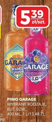 Piwo Garage wybrane rodzaje but. bzw. promocja w Top Market