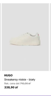 Sneakersy niskie HUGO biały promocja w Lounge by Zalando