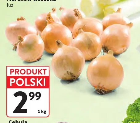 Cebula łuska luz polska promocja w Intermarche
